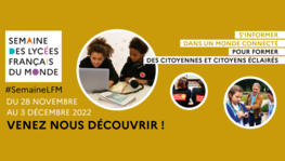 Semana de los Liceos Franceses del Mundo 2022: la enseñanza francesa en (...)